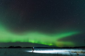 Aurora borealis,  Saskatchewan, Canada 